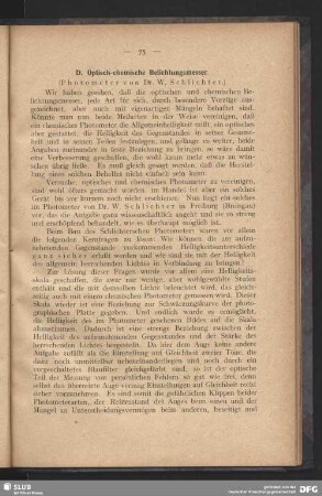 D. Optisch-chemische Belichtungsmesser