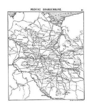 Karte: Provinz Brandenburg IV.
