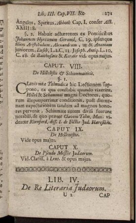 Lib. IV. De Re Literaria Judaeorum