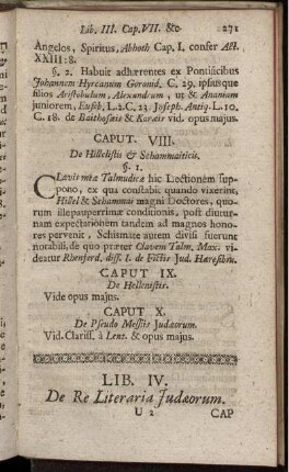 Lib. IV. De Re Literaria Judaeorum