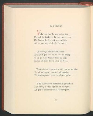 El entierro