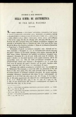 Intorno a due edizioni.