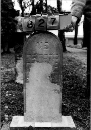 Grabstein 827