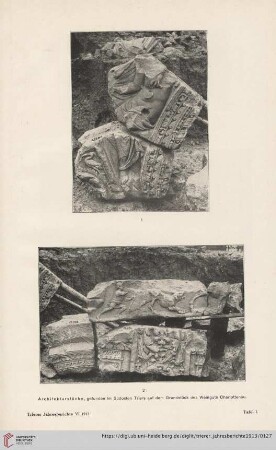 Tafel I-VI