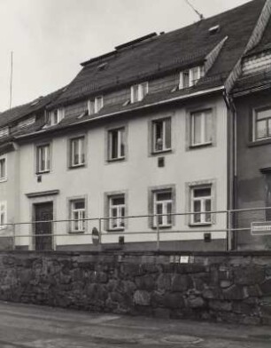 Mittweida, Wohnhaus : Mittweida, Wohnhaus, Neustadt 32, vor 1700, um 1820, Straßenansicht