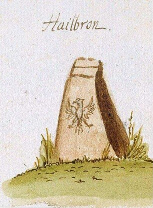 Heilbronn HN (Stromberger Forst, Marksteinzeichen IV)