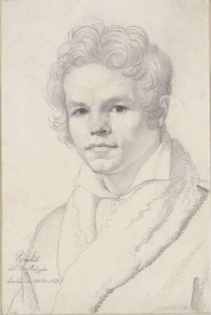 Bildnis Schinkel, Karl Friedrich (1781-1841), Architekt, Maler, Graphiker