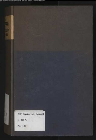 Gogerichtsregister Amt Horn