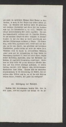 13. Würdigung des Gedichts.