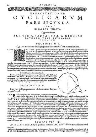 Exercitationvm Cyclicarvm Pars Secvnda.