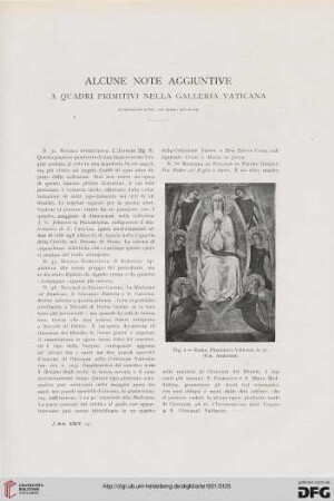 24: Alcune note aggiuntive a quadri primitivi nella Galleria Vaticana, [2]