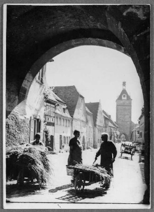 Unterm Stadttor Prichsenstadt bei Würzburg