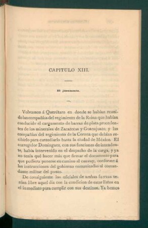 Capítulo XIII. - El juramento.