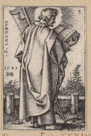 Apostel Jakobus der Jüngere, aus der Folge der zwölf Apostel