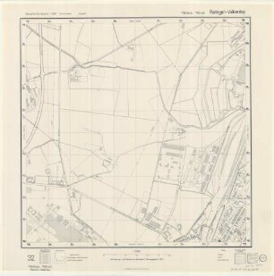 Ratingen, Volkarday, Deutsche Grundkarte, Blatt 32