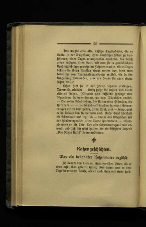 Katzengeschichten
