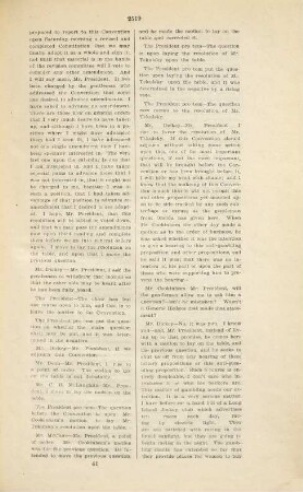 Record : State of New York. In Convention. [Kopft.] [Rückent.:] State of New York in Convention 1894, 6. [Record 133-142]
