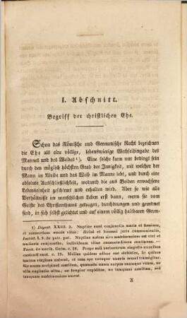 Ueber die Ehescheidung unter den Evangelischen : ein Beitrag zur Reformation des protestantischen Eherechts