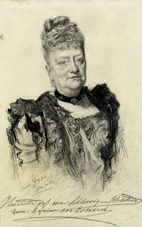 Bildnis von Henriette von Esmarch (1833-1917)