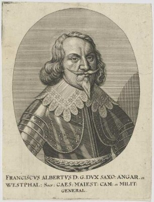Bildnis des Franciscvs Albertvs D. G. Dvx Saxoniae