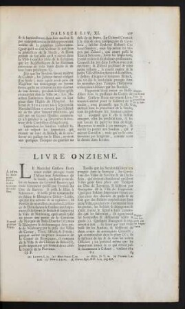 Livre Onzieme