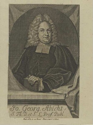 Bildnis des Jo. Georg Abicht