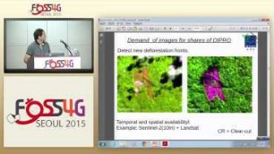 Catalog on the fly satellite images