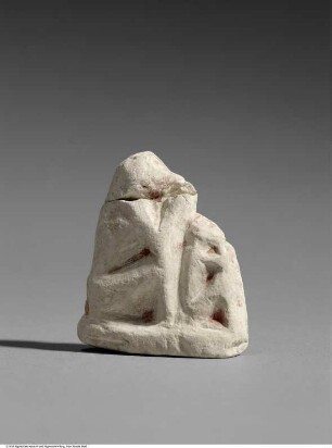 Statuette in Gestalt von zwei Affen