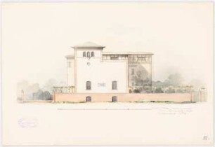 Villa Dr. Vattke, Berlin-Lichterfelde Herbarium: Herbarium: Seitenansicht
