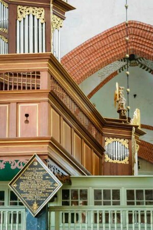 Deutschland. Niedersachsen. Norden. Arp Schnitger Orgel 1686 -92 der evangelischen Ludgerikirche. 15 Jahrhundert