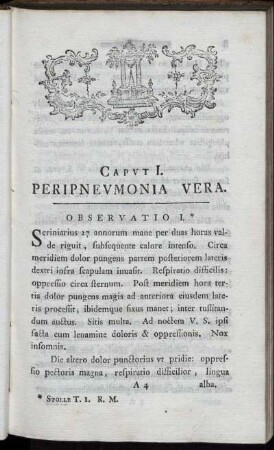 Observatio I. - Observatio XIV.