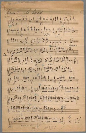 Le Caïd, Auswahl, arrangiert, orch - BSB Mus.Schott.Ha 11009-6