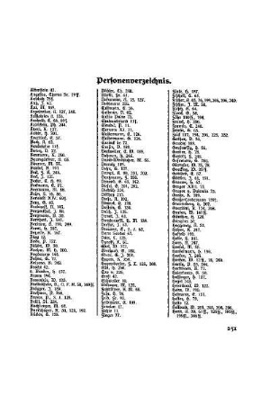 Personenverzeichnis