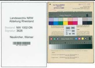 Entnazifizierung Werner Neukircher, geb. 25.06.1909 (Verw.Angest.)