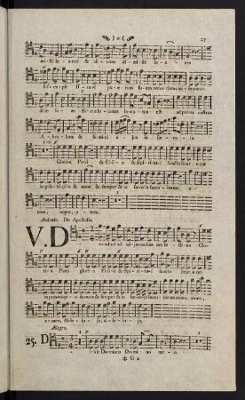 27-40, V. Domine.