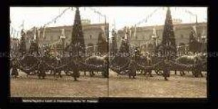 Allegorischer Wagen mit Glücksgöttin, Max-Joseph-Platz, München