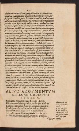 Aeneidos Liber V.