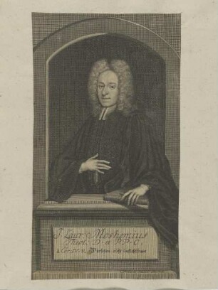 Bildnis des Johannes Laurentius Moshemius