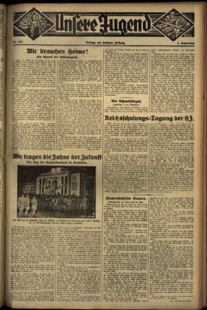 Zweite Ausgabe vom Mittwoch, den 05. September 1934.