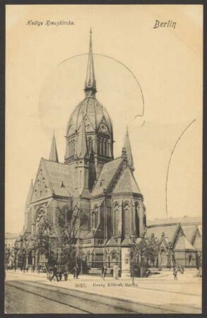 Ansichtskarte "Heilige Kreuzkirche", Seitenansicht [2/4]