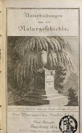 Unterhaltungen aus der Naturgeschichte, [20]. Des Pflanzenreichs fünfter Theil