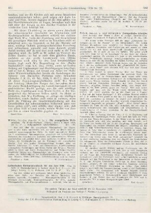 551 [Rezension] Witte, Johannes, Die evangelische Weltmission. Ein Missionslesebuch