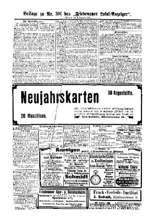 Beilage zu Nr. 301