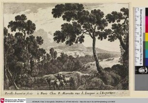[Landschaft mit Hirten und ihrem Vieh]