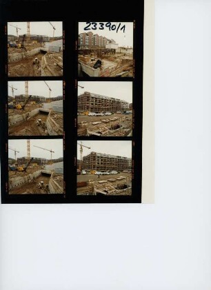 Wohnanlage Dammstraße - Alter Hafen, Düsseldorf 1990