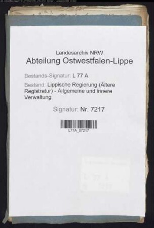 Liquidation verschiedener requirierter Leistungen für verschiedene Divisionen