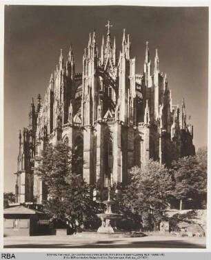 Der Ostchor des Doms zu Köln