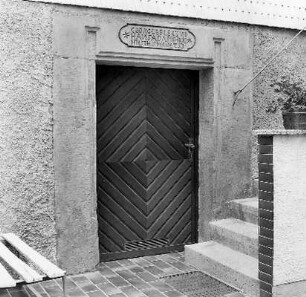 Sachteil: Kellerportal; Oberzent, Raubacher Straße 2