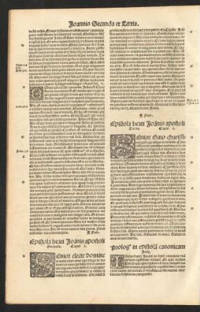 Epistola beati Ioannis apostoli Secunda.