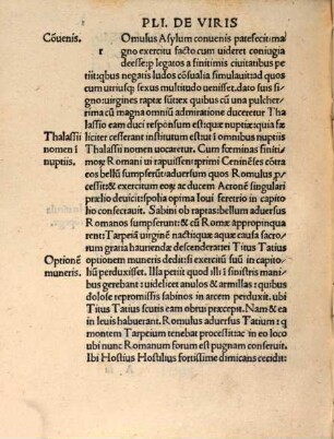 C. Plinii Secundi Libellus de viris illustribus
